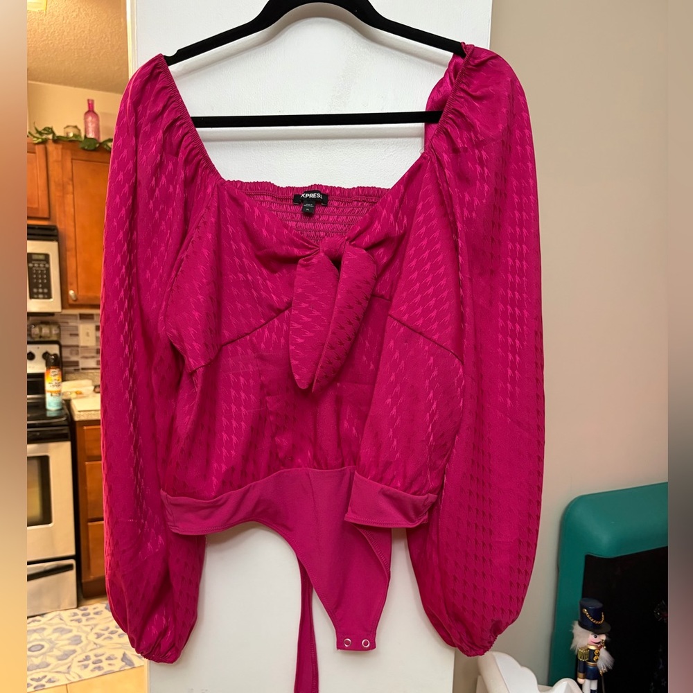 Elegant Pink Women's bodysuit
